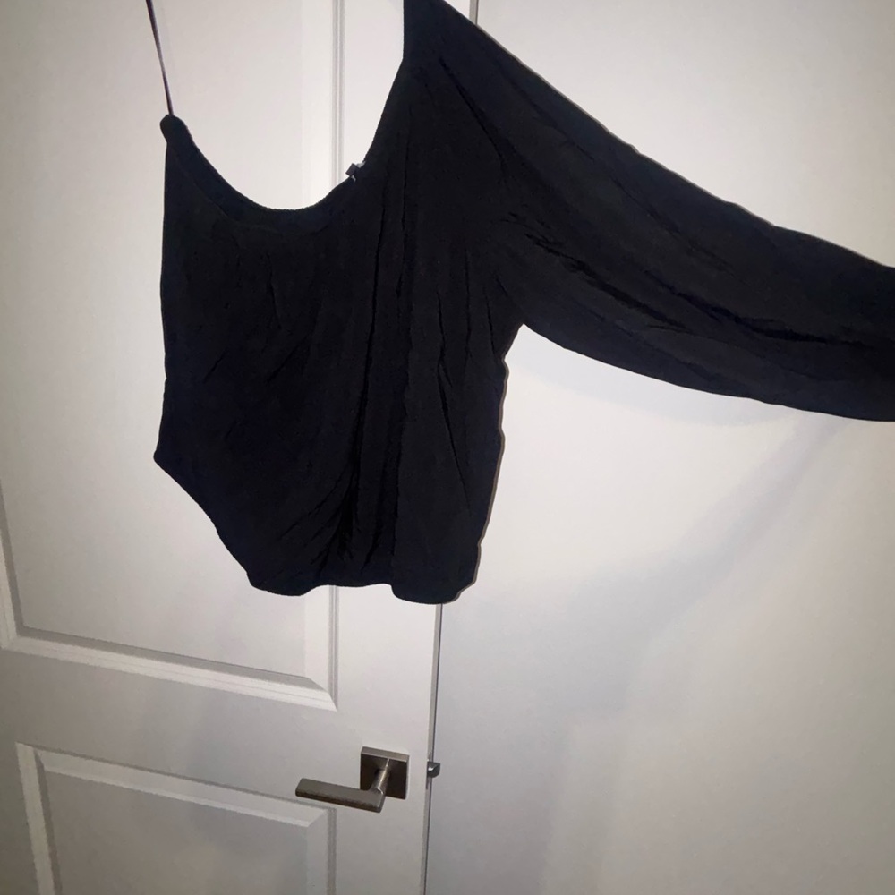 Express Black Off-Shoulder Blouse